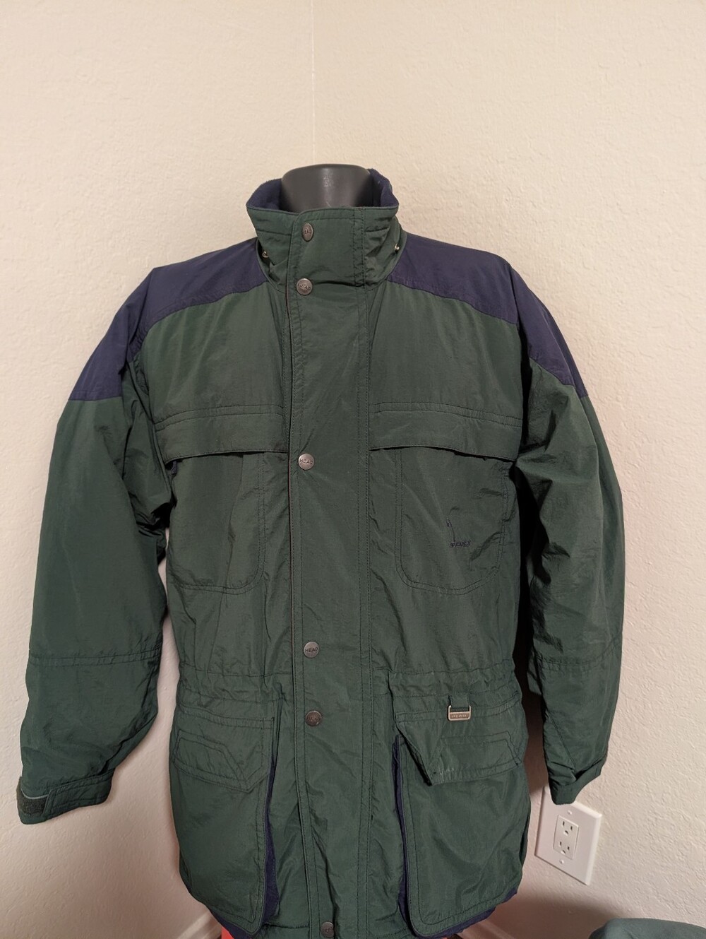 Head Men's Large Green Blue Large Jacket